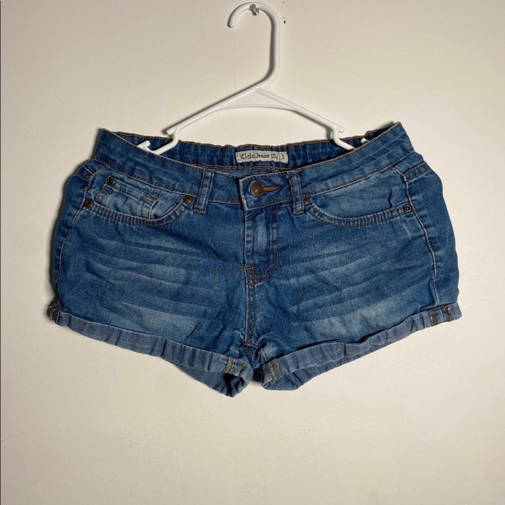 Blue Jean Shorts